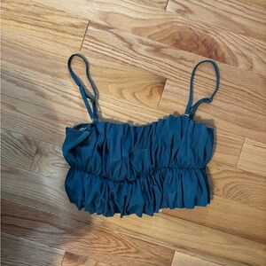 Kortni Jeane Oversized Ruffle Top